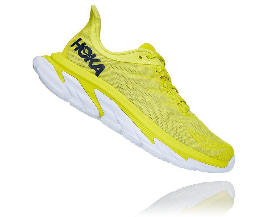 Chaussure Running Hoka One One Clifton Edge Homme - Fluorescente - LKX-653217